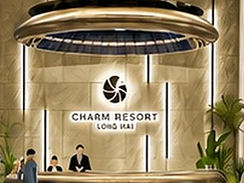 Sảnh Charm Resort Long Hải